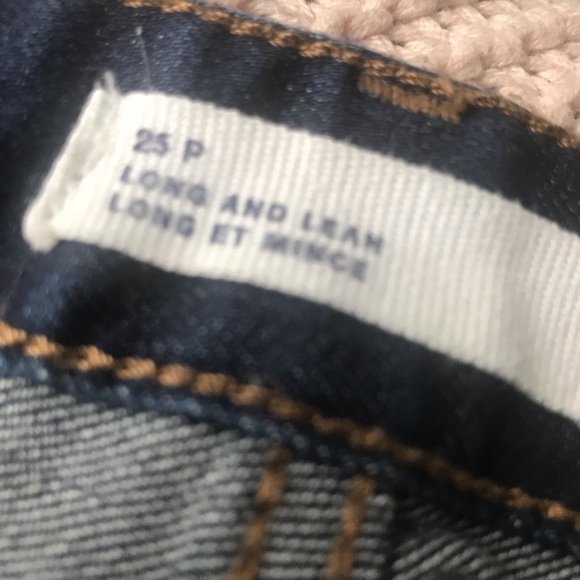 Gap long and lean jeans dark wash - Picture 5 of 9
